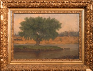 Elm Tree at the Mouth of Kent Creek