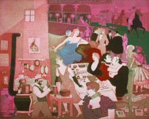 History of Printmaking: Lunch with Lautrec